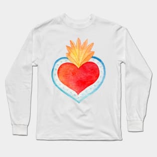 Sacred heart Long Sleeve T-Shirt